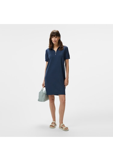 Nautica Kadın Lacivert Regular Fit Elbise Düz 55d307t Lacivert