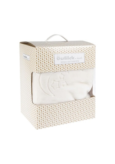 Özdilek Bebe Embos Battaniye 100X120 Krem Çok Renkli