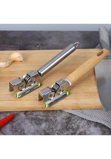 Yeni Paslanmaz Çelik Kalemtıraş Hızlı Bileme Taş Ev Manuel Bileme Çubuğu Bileme Aracı B