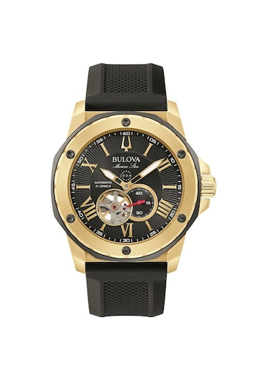 Bulova Marine Star Erkek Kol Saati 98a272 Altın - Mavi