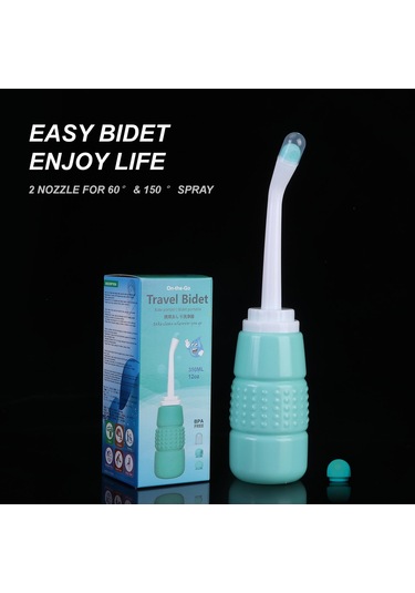 Jeehugo Evde Kullanımı Kolay Bebek Ve Kadın Hijyen Spreyi - Taşınabilir Vücut Temizleyici, Dayanıklı Malzeme İle Konforlu Kullanım Çok Renkli