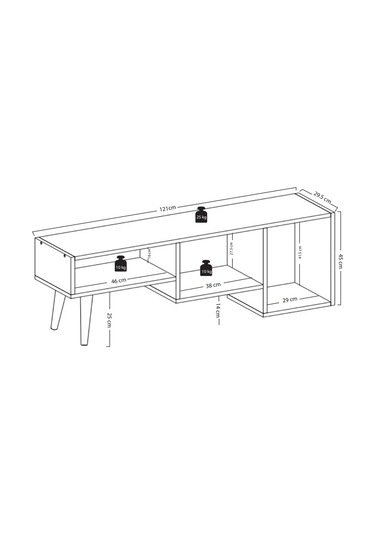 Lagomood GÜNE Plus TV Standı