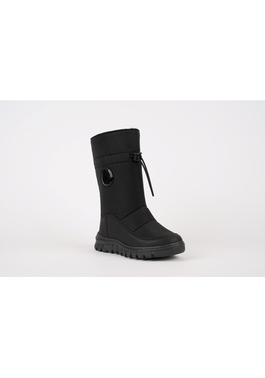 Daxtors Demos Çocuk Unisex Soğuk Geçirmez Bot & Çizme Siyah