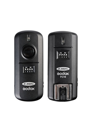 Godox Fc-16 Kablosuz Fotoğraf Çekim Tetikleyici - Nikon Uyumlu 16 Kanal 100m Menzil