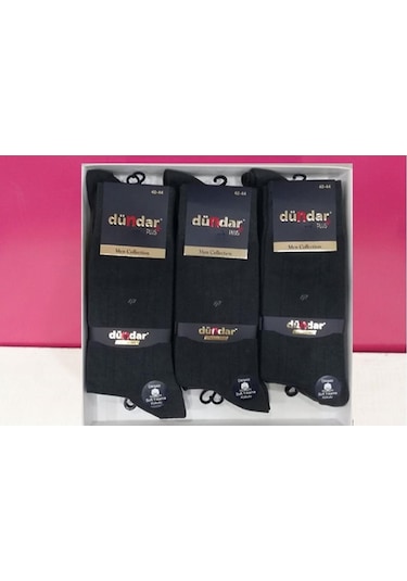 6 Adet Dündar Erkek Plus Likralı Çorap