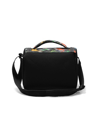 Coral High Kids Koyu Gri Siyah Kamuflaj Dinazor Desenli Thermo Beslenme Çantası 11812