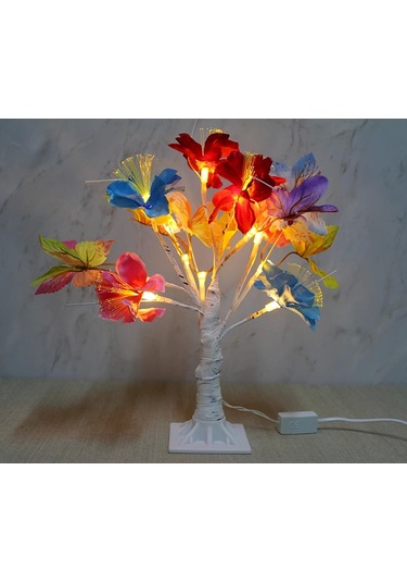 Dekoratif Ledli Çiçek Alk1731 - 9088253702583ynt Çok Renkli