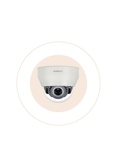 Samsung Uyumlu Wisenet Hcd-7070Rp 4Mp Ahd Gece Görüşlü Dome Kamera