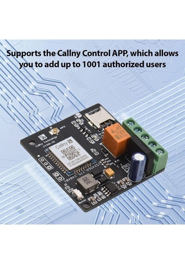 Didadodo 2g Gsm Kapı Kontrol Sistemi - Uzaktan Kumandalı Panel Küçük Boyutlu Siyah Siyah
