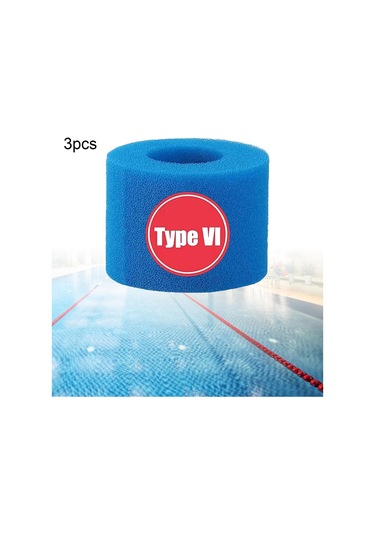 Homyl 3x Yüzme Havuzu Filtre Kartuşu Tip V1 Için Uzun