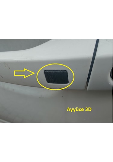 Ayyüce3d,hyundai Tucson Kapı Kolu Yedek Düğmesi 2016 Kasa, Siyah