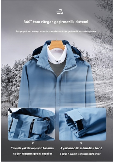 Outdoor Thin-cut Windbreaker Jacket, Men's Windproof And Waterproof Jacket Kot Mavisi