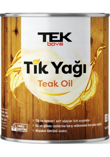 Tek Tik Yağı Teak Oil 2,5 Lt