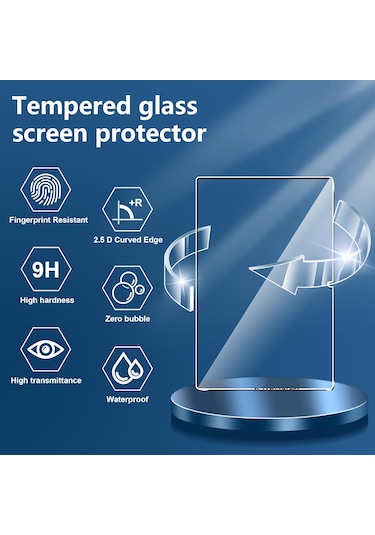 Samsung Galaxy Uyumlu Tab S10 Fe Plus 13.1 İnç Ekran Koruyucu Nano Cam