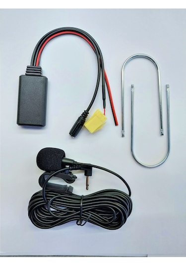 Fiat Punto Grande Punto Aux Menülü Teyp Uyumlu Bluetooth Mikrofonlu Kit - Sökme Anahtarlı