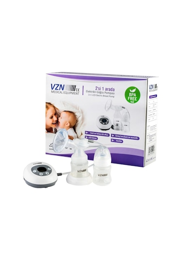 Vzn RBX8016 Elektrikli Çiftli Göğüs Pompası