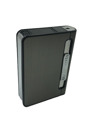 Çakmak Tabaka Kısa Sigara Çıkaran Çakmaklı Tabaka