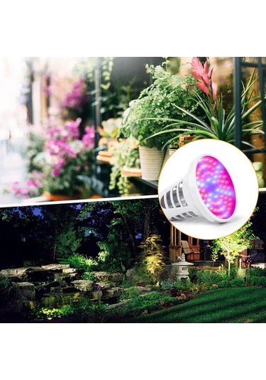 Bloomnest Uv Sivrisinek Öldürücü Led Bitki Işığı - 8w Usb Şarjlı İç Mekan Bitkileri Yetiştirme Çadırı Ampulü