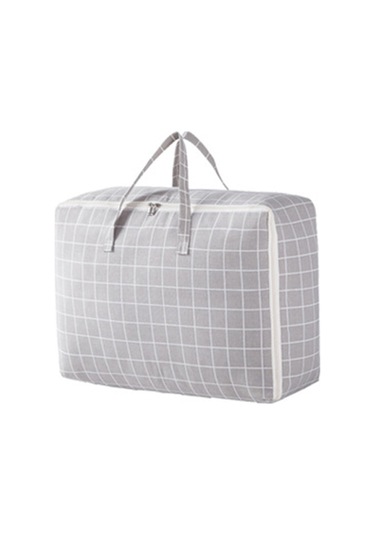 Mufunye Nem Ve Toz Geçirmez Pamuklu Saklama Çantası - Giysi, Yatak, Yorgan, Yastık Ve Battaniyeler İçin Aile Boyu Yer Tasarruflu Organizer Çok Renkli