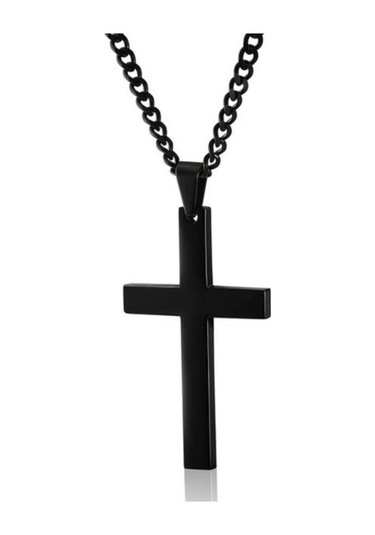 Jwl Paslanmaz Çelik Haç Kolye Istavroz Kolyesi