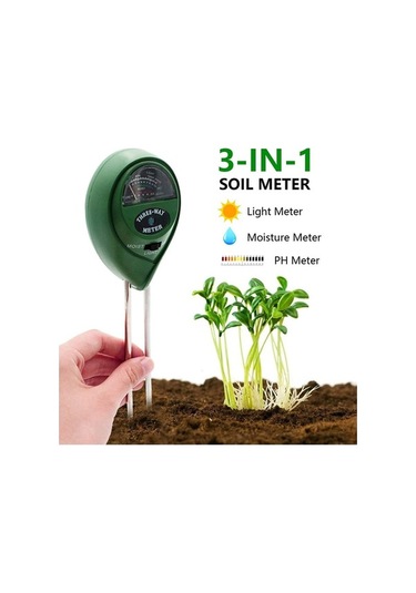Ulzyvf Bitki Yetiştirme Toprak Test Cihazı Seti - Işık, Ph, Nem Ölçer, 3/4/5 Lü Seçenekler