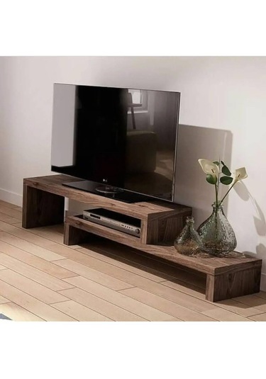 Halevia Ahşap Dekoratif Tv Ünitesi.