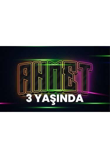Gamer Temalı Doğum Günü Afişi - 100x150 Cm