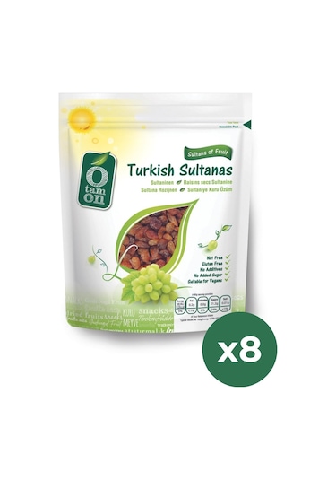 Otamon Sultaniye Kuru Üzüm 8 x 200 G