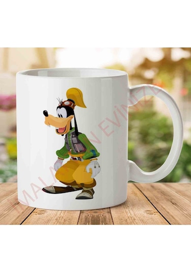 Goofy-png-hd İki Tarafı Baskılı Kupa Bardak.jpg Çok Renkli
