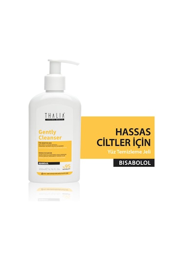 Thalia Hassas Ciltler İçin Seramid & Bisabolol İçerikli Yüz Temizleme Jeli 200 ML