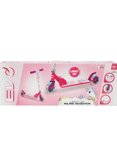 Nessiworld Evo 2 Tekerlekli Katlanabilir Unicorn Inline Işıklı Scooter