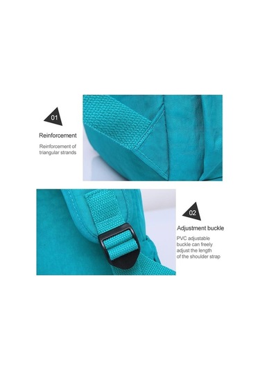 Tongxida Genç Kızlar İçin Sırt Çantası, Kadın Dizüstü Bilgisayar Çantası, 27x13x37cm, T1368 Mor Diğer Diğer