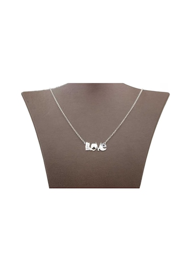 925 Ayar Gümüş Kayak Aşıklarına Özel Kolye 248072373