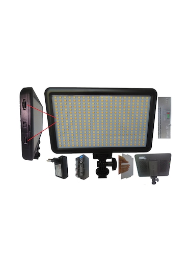 Sony NEX-3 için PDX Led 378A Kamera Işığı