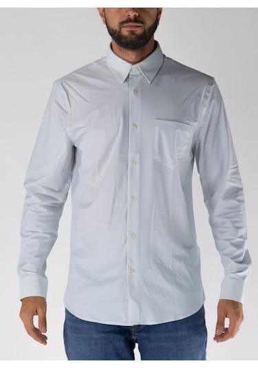 Guess Sunset Erkek Mavi Slim Fit Gömlek M4rh34wfkm0-s7ac Mavi