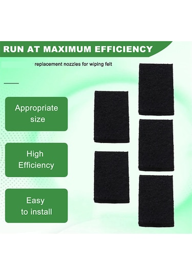 Leasetake Qıdı Q1 Pro 3d Yazıcı Temel Bakım Kiti İçin 10 Adet Yedek Nozul Silme Keçesi