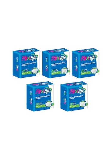 Flexilife Yatak Koruyucu Örtü 5 x 30'lu 60 x 90 CM