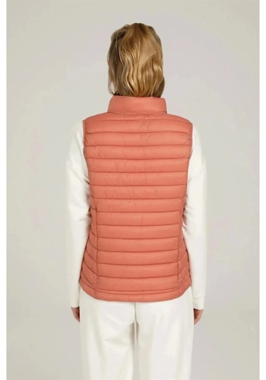 Lumberjack Wb Vest 4sn34 Kadın Yelek - Terracota Gül Kurusu
