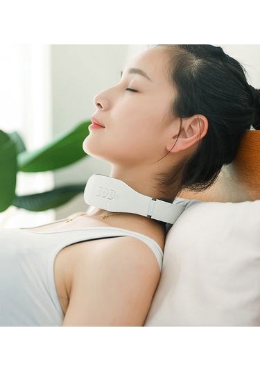 Butu Servikal Masaj Aleti Elektromanyetik Darbe Isıtma Boyun Koruyucu, Stil: Şarj Uzaktan Isıtma Çok Renkli