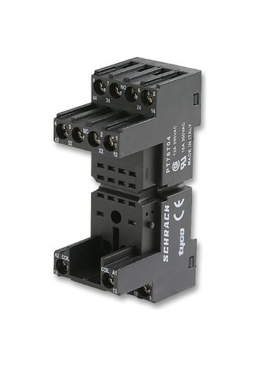 Schrack Pt78740 ,kalın-14-pin Vidalı Ray Röle Soket