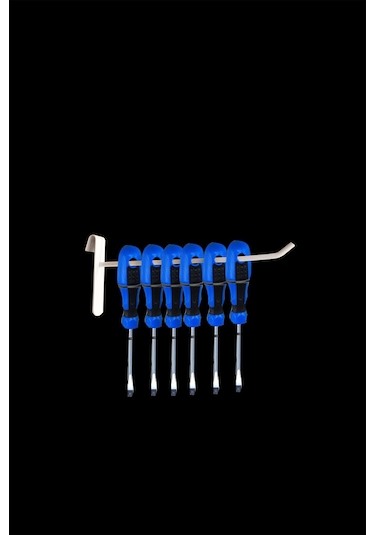 20 Cm - 100 Adet Beyaz Tel Pano Kancası Raf Askısı Beyaz