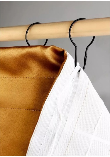 Lundo Perde Halka Kancaları Metal 227655817 Siyah