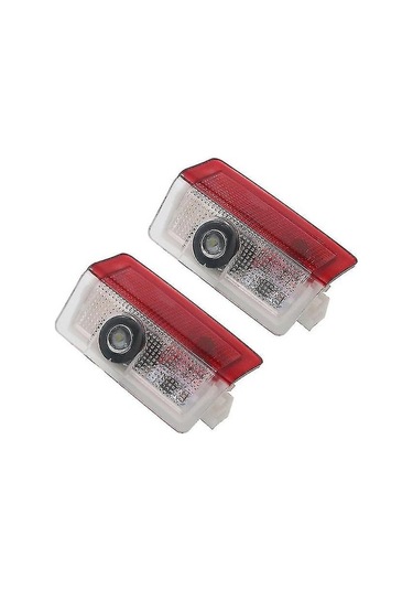 Maoyaya 2x Araba Kapısı Led Logo Işığı Mercedes Gls/glc/glb/gla/a/b/c/e-class Renk-6 Projektör Lambası, Küçük Boyutlu