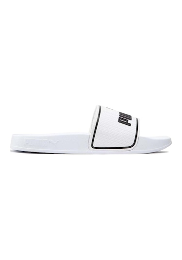 Puma Leadcat 2.0  White-Pu Erkek Terlik Beyaz