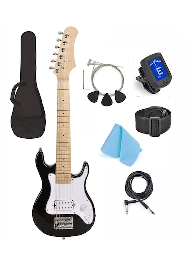 6-14 Yaş Çocuklar İçin Elektro Gitar Başlangıç Seti Yeni Başlayan