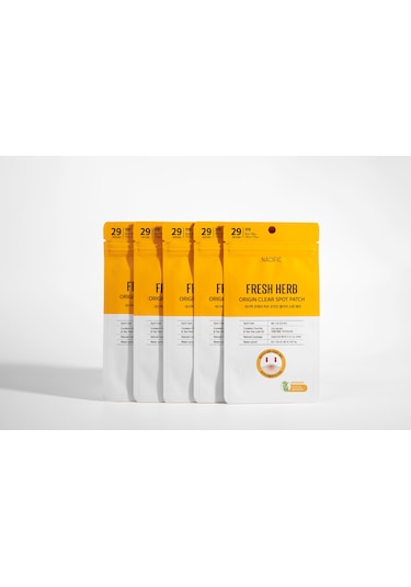 NACIFIC Fresh Herb Origin Clear Spot Patch 29 Adet , Şeffaf Yama , Koruyucu Bakım Pedi