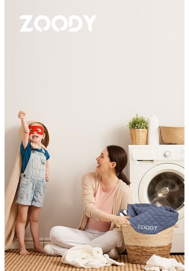 Kiwi Zoody Park Yatak Ve Oyun Parkı Bebek Beşiği, Anne Yanı Beşik, Park Beşik, Sallanan Beşik - Mavi Renk