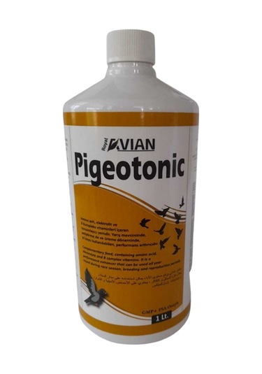 Royal İlaç Pigeotonic  Aminoasit Ve B Vitamini Destekleyici Yem 1 L