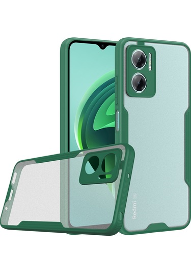 Xiaomi Redmi Note 11E Kılıf Zore Parfe Kenarları Pastel Renk Silikon Kılıf