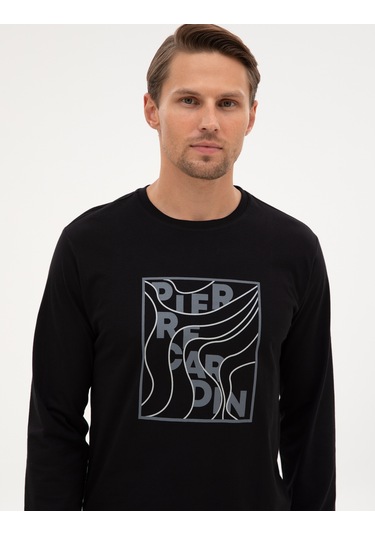 Pierre Cardin Erkek Siyah Pijama Takım 50322653-001 Siyah